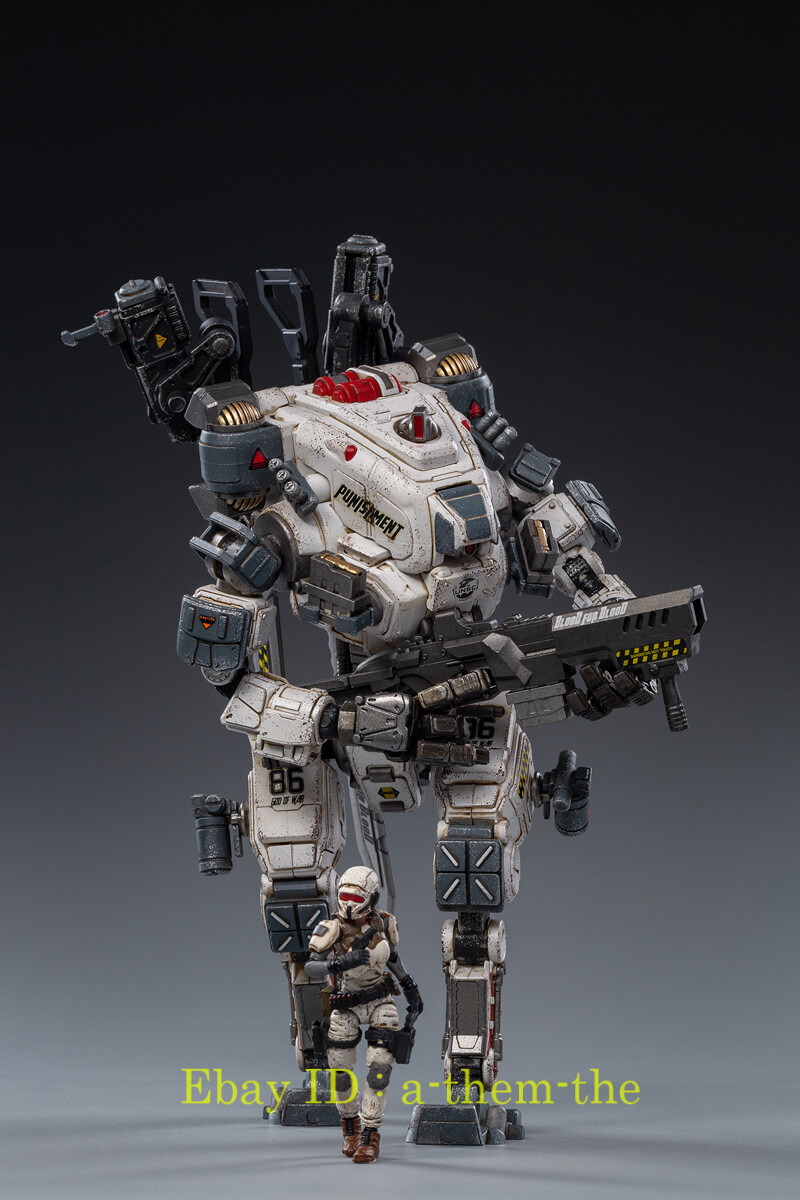 In-Stock @ a-team-the) JOYTOY White God War 86 Mecha 1/25 Scale