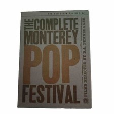 The Complete Monterey Pop Festival (DVD, 2002, 3-Disc Set