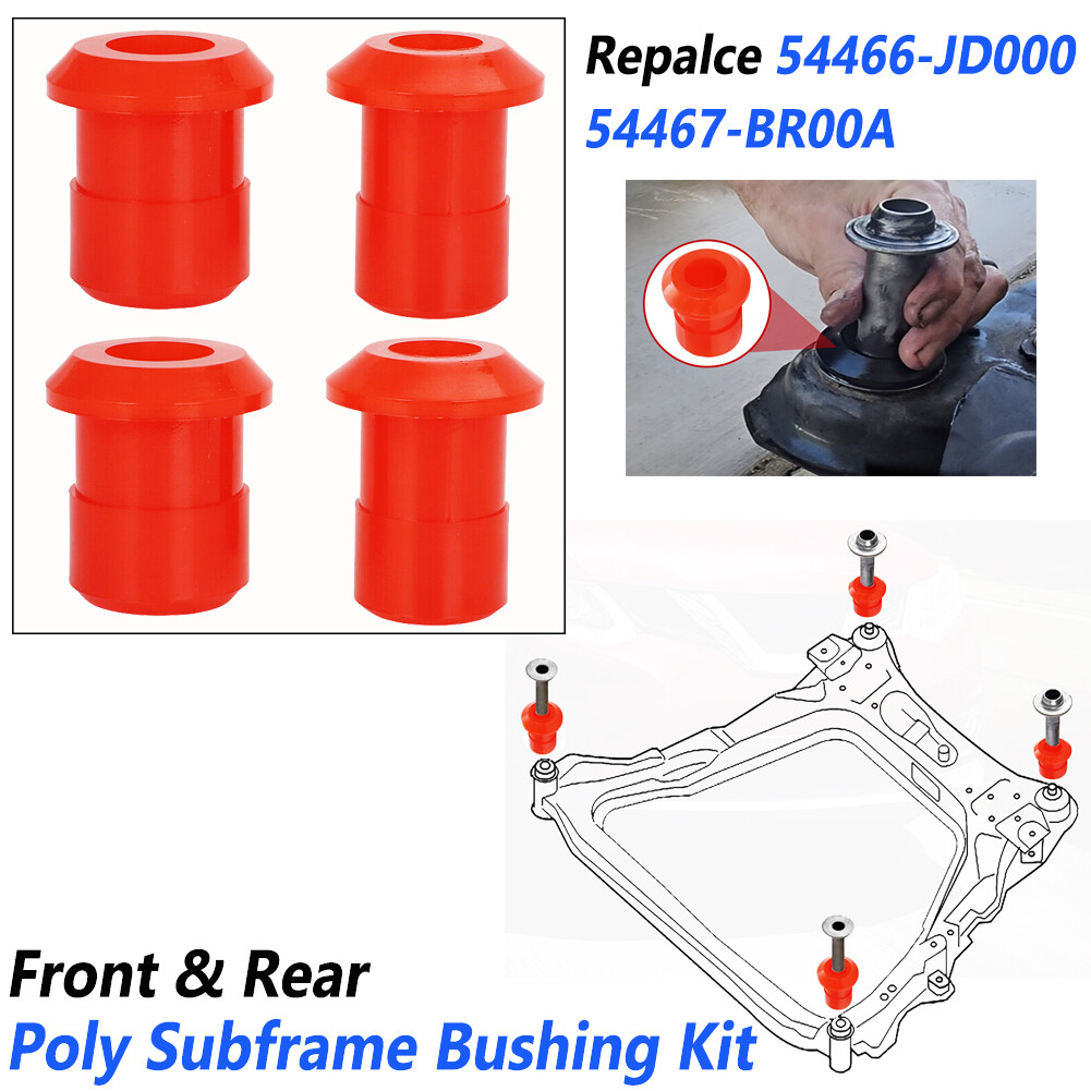2008-2020 Nissan Rogue Poly Front Subframe Bushing Kit | 54466