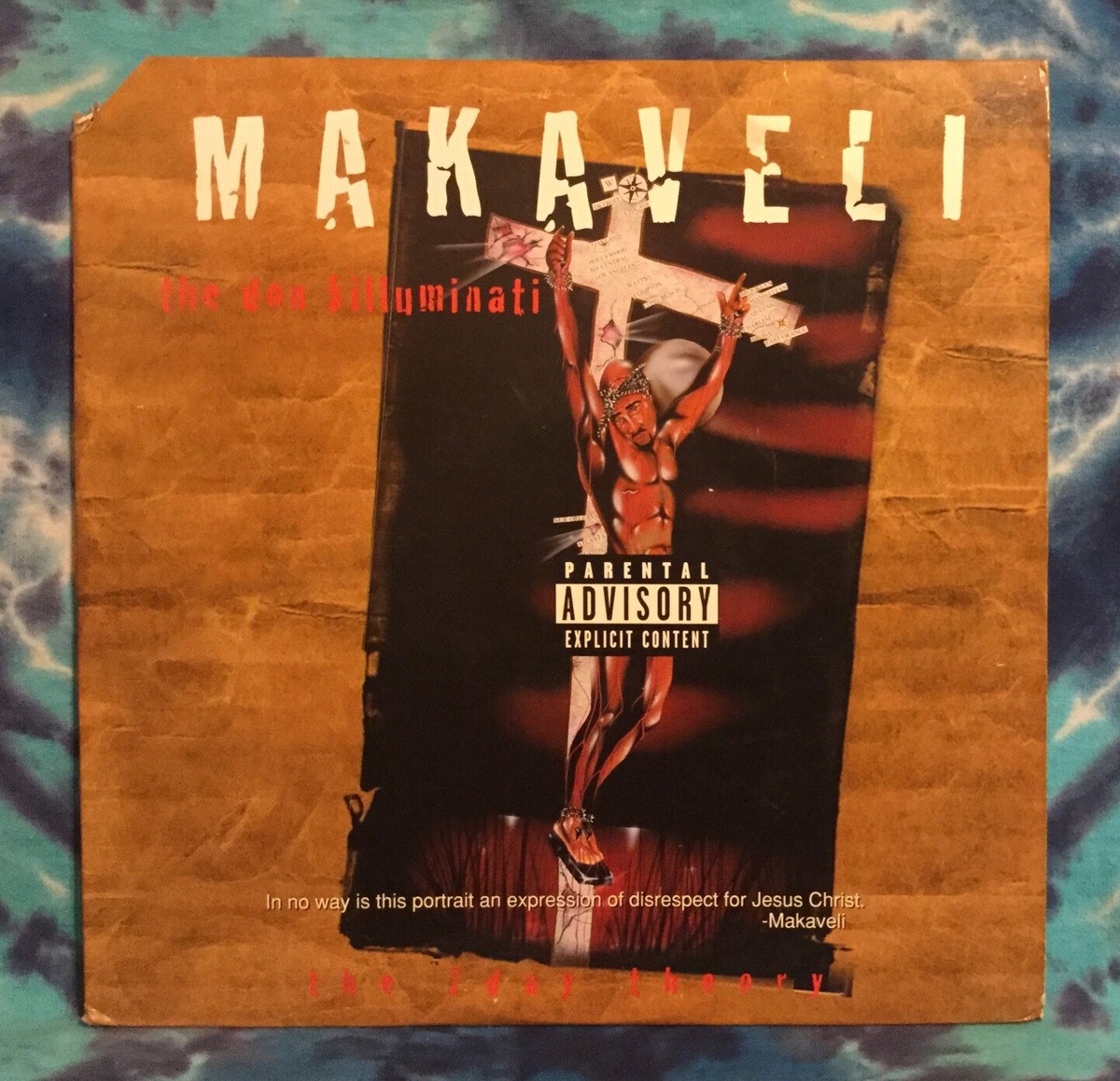 Tupac LP Makaveli ORIGINAL (1996) DON KILLUMINATI 7 DAY THEORY