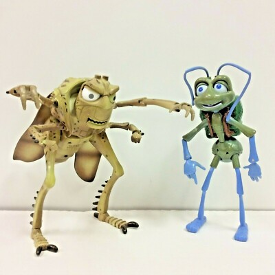 Disney Pixar A BUG'S LIFE Large Electronic Figure Lot Of 2 For