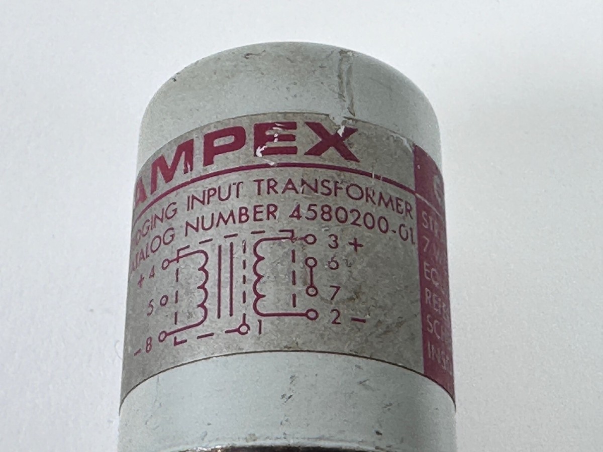 AMPEX 4580200-01 Matching Input Transformer 440 Tape Recorder | eBay