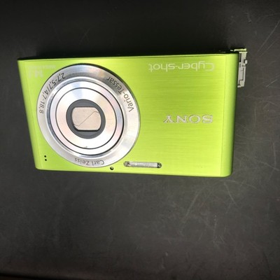 Sony Cyber Shot DSC-W320 Green Digital Camera 14.1MP 4x Zoom