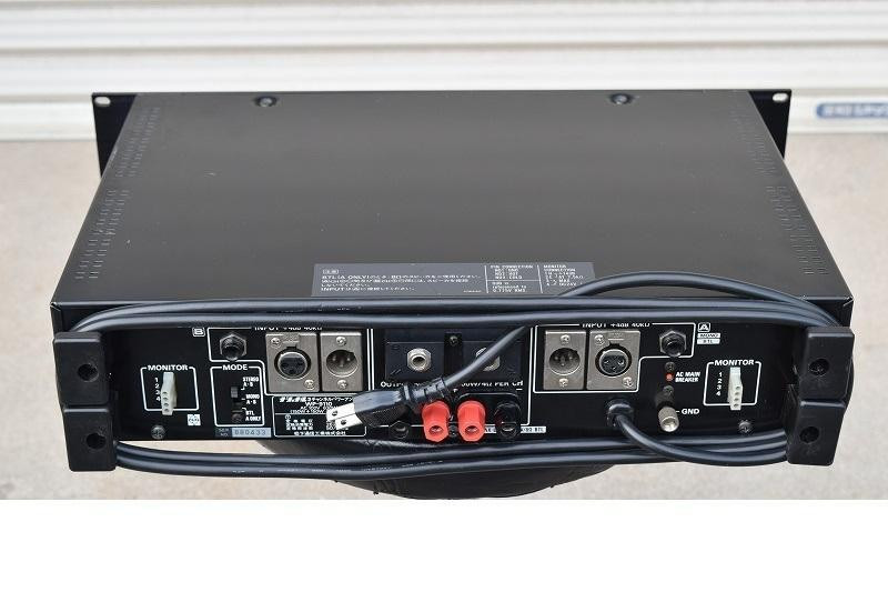 希少 昭和レトロ商品）ナショナル 2チャンネルパワーアンプ WP-9110