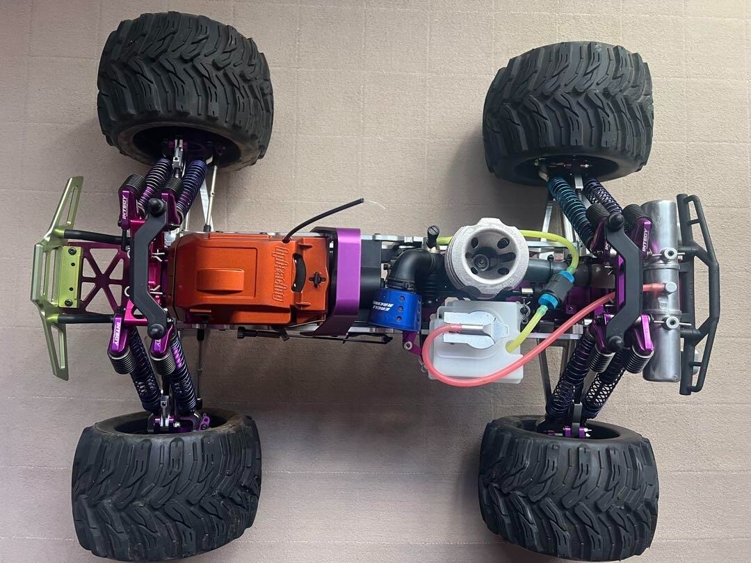 Hpi Savage 4.6SS Base Customized Monster Truck Roller Chassis