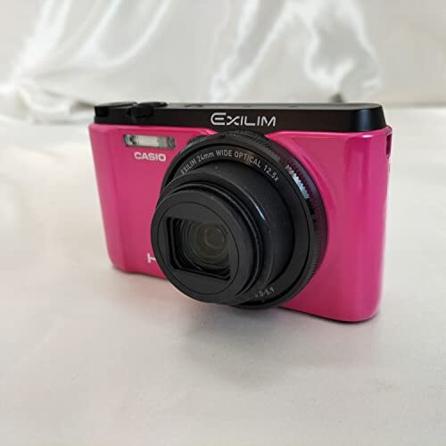 CASIO EXILIM EX-ZR1100VP Digital Camera Vivid Pink 16.1 MP 12.5x