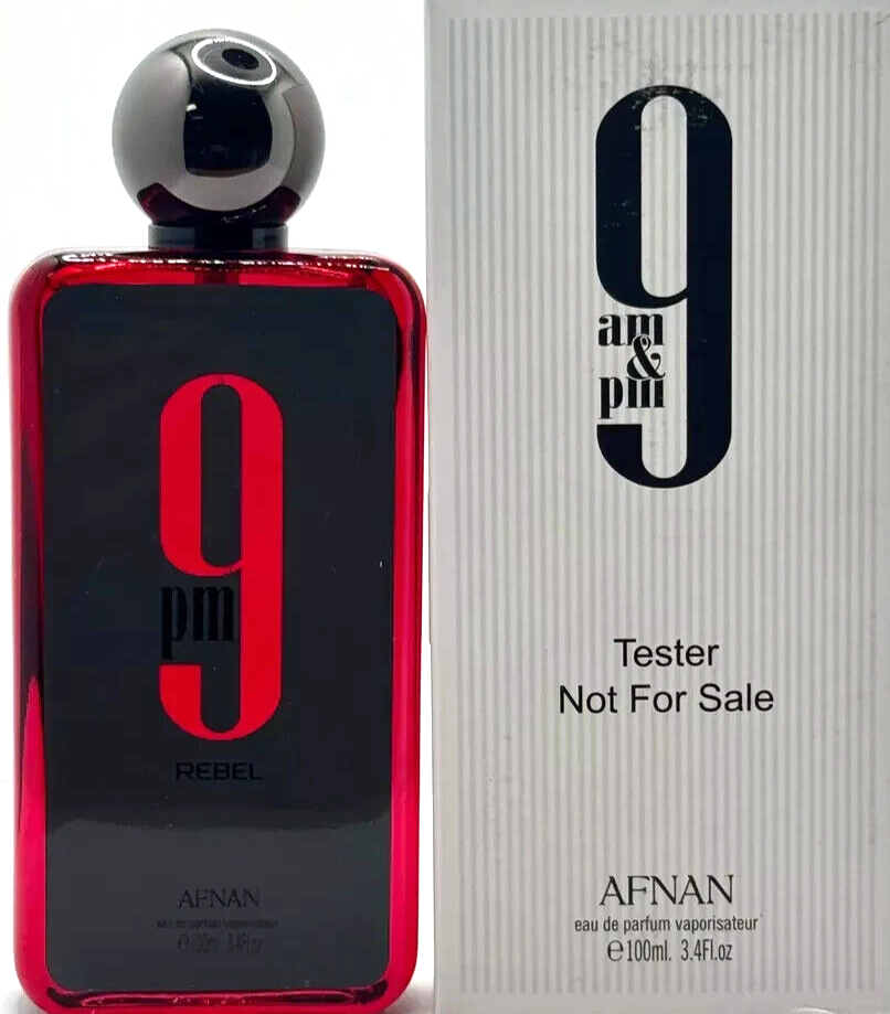 Afnan 9PM Rebel Eau De Parfum Spray For Men 3.4 Oz / 100 ml | eBay