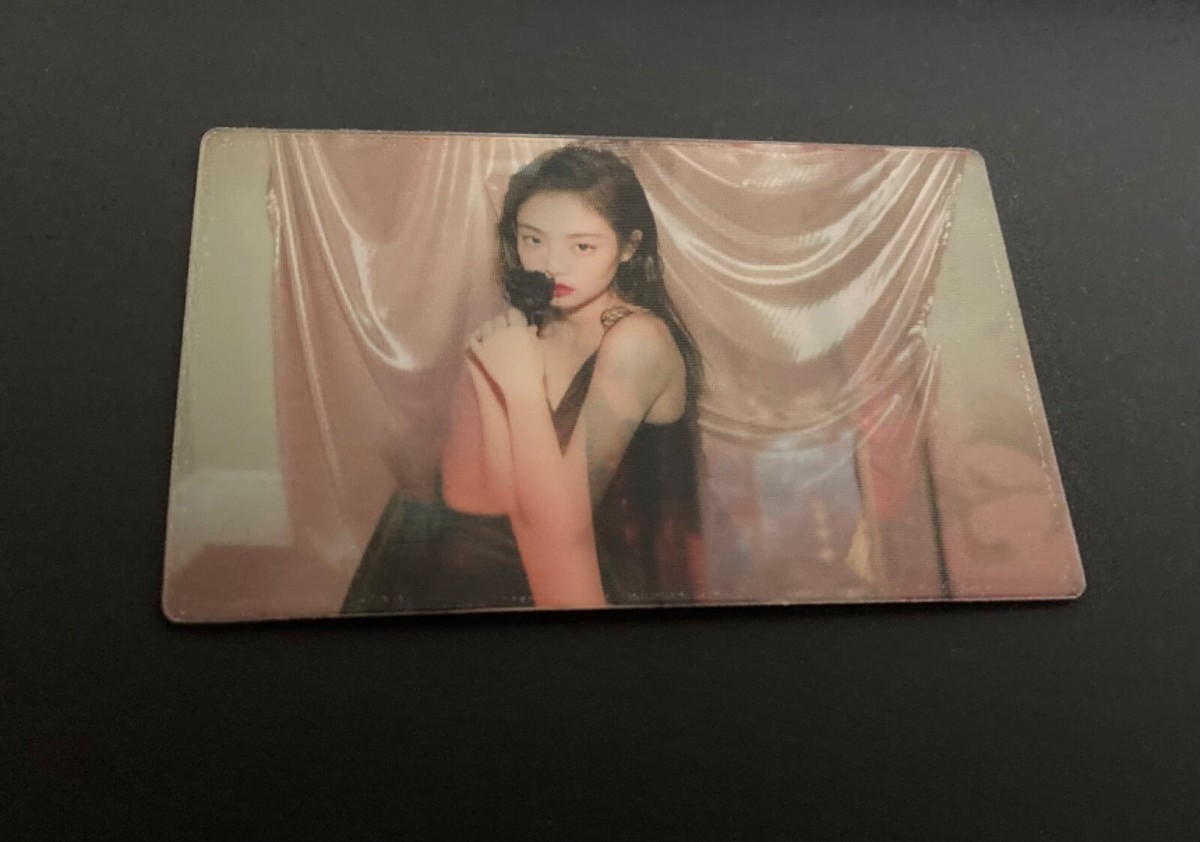 Blackpink Jennie Official SOLO Special Edition POB Lenticular