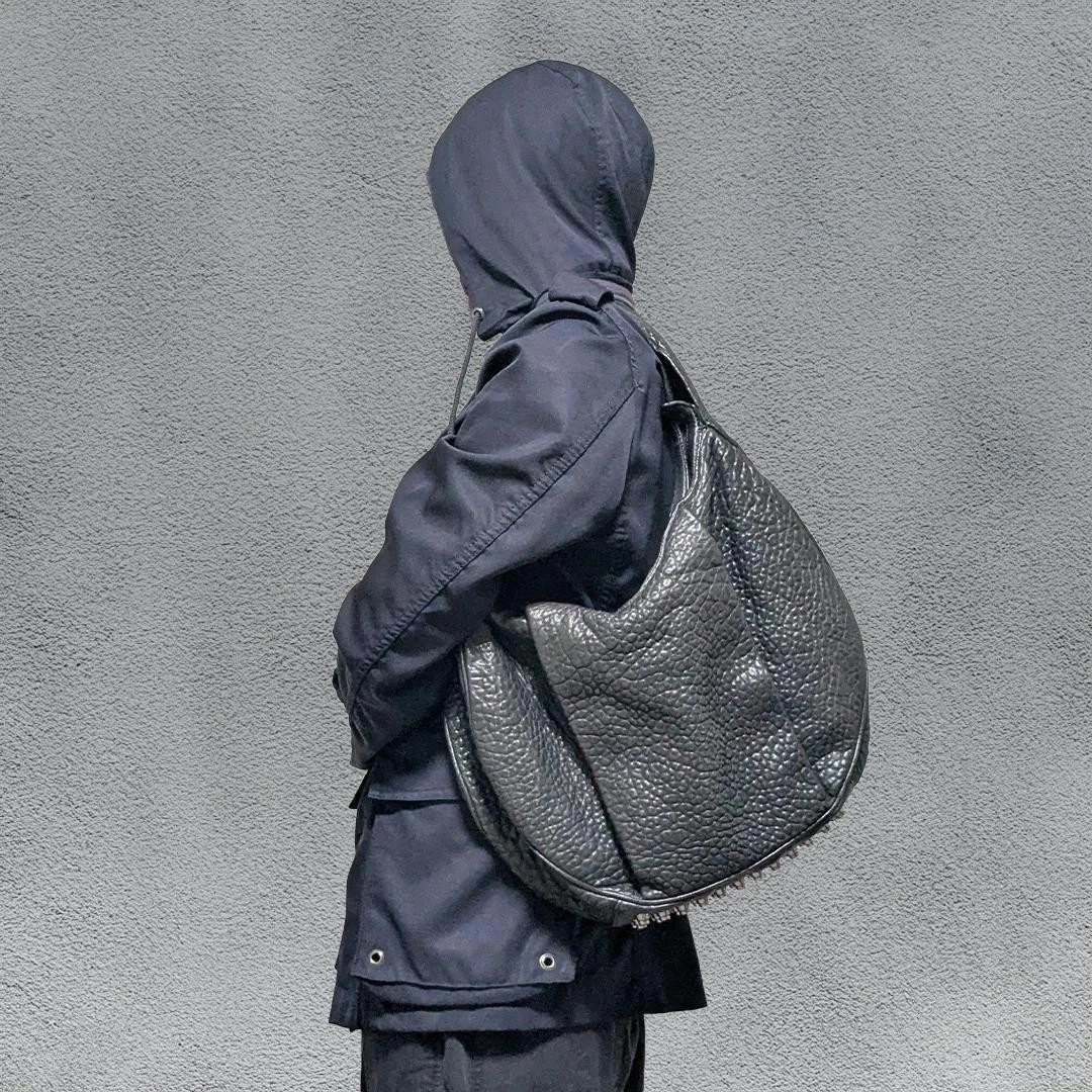 Ss12 Alexander Wang Studded Leather Bag Designer Handbag Shoulder