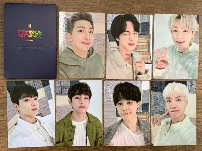BTS PTD Permission To Dance On Stage SEOUL Special Photocard Photo