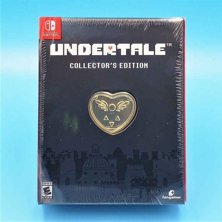 Undertale Collector's Edition with 14k Gold Music Box Locket