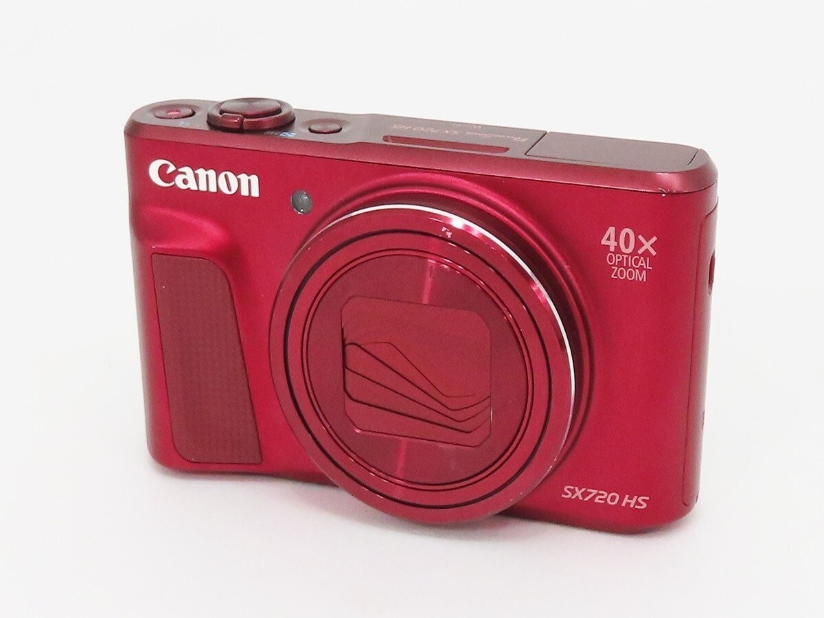 Digital Camera Canon PowerShot SX720 HS Red 20.3MP 40x Wi-Fi CMOS