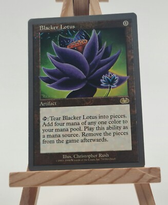 MTG Blacker Lotus 英語版 マジックザギャザリング Black Lotus》[CE
