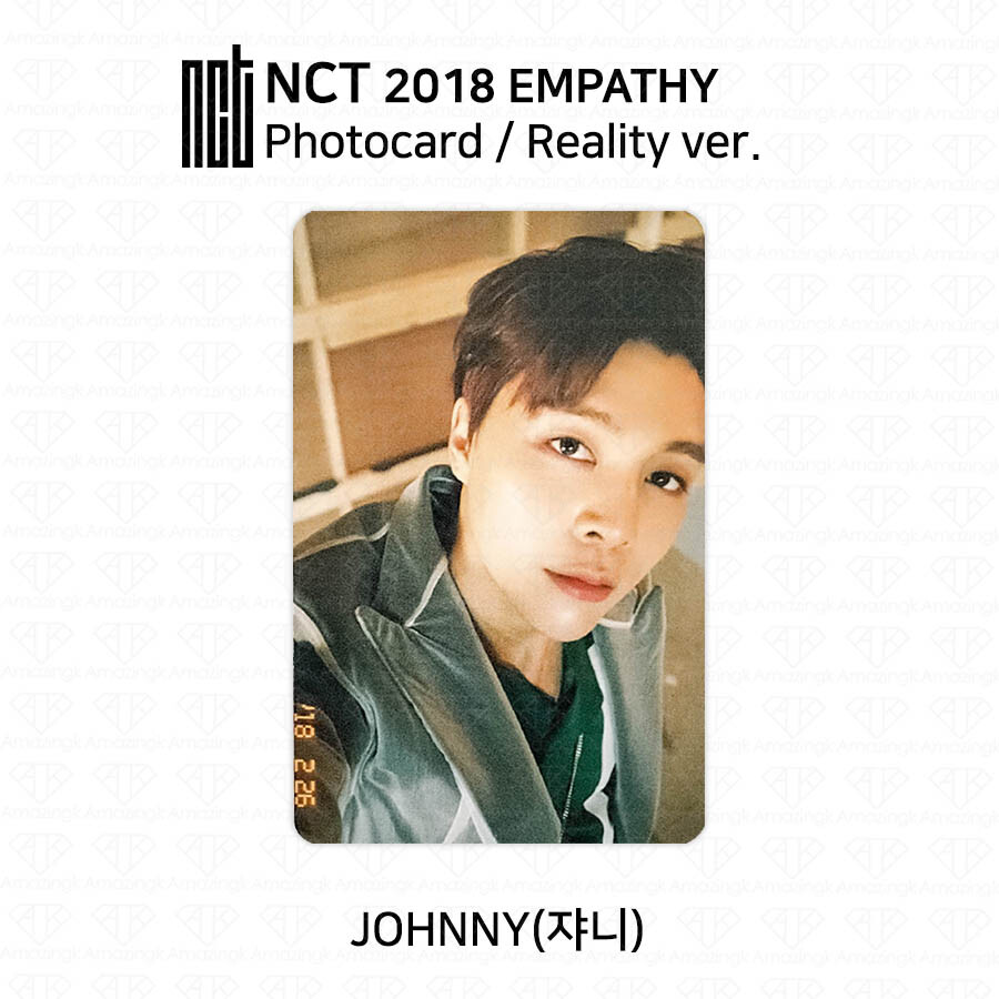 NCT 2018 Empathy Official Photocard Jaehyun Taeyong Lucas Mark