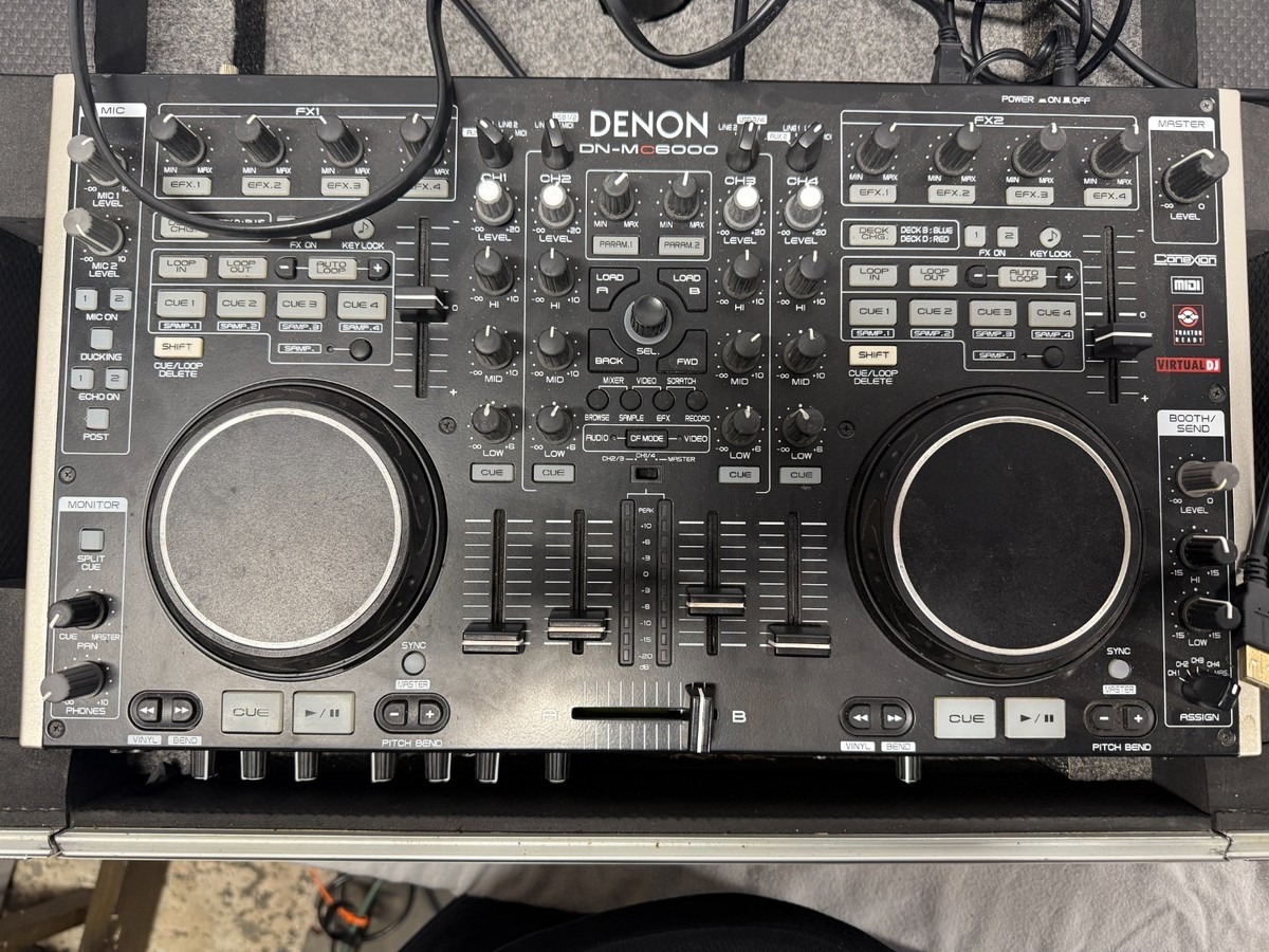 Denon DN-MC6000 Double Deck Controller - Black for sale online | eBay