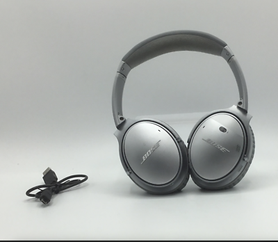Bose QuietComfort 35 QC35 Series I Wireless Headphones Silver