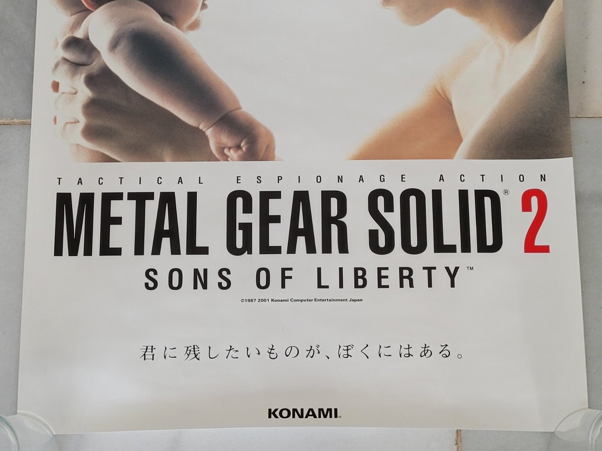 Metal Gear Solid 2 Sons of Liberty Playstation 2 Official Promo