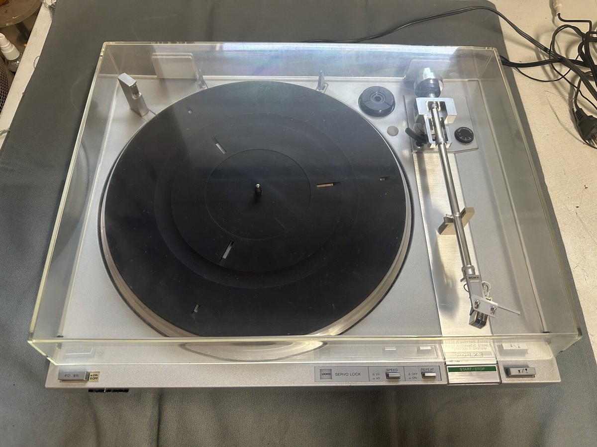 Sony PS-LX3 Direct Drive FullyAutomatic Turntable System EXC COND
