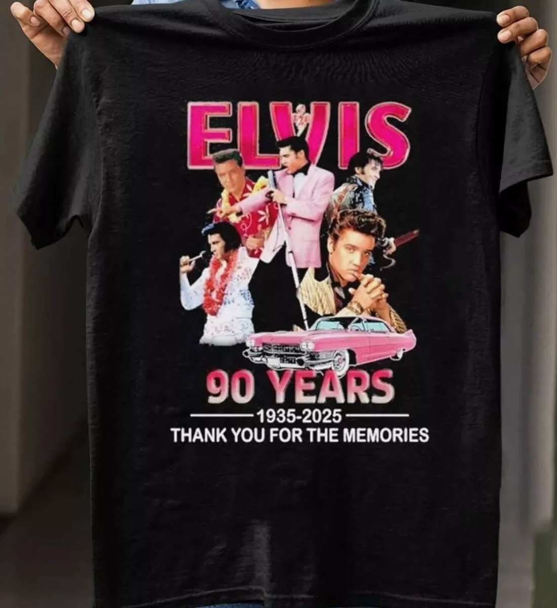 Elvis Presley 90 Years Thank You For The Memories 1935 2025 T