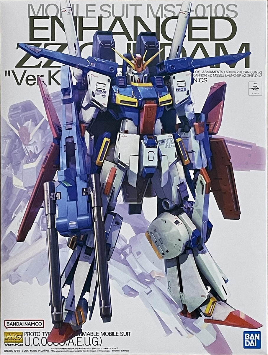 1/100 MG MSZ-010S Enhanced Double Zeta Gundam Ver.Ka Mobile Suit