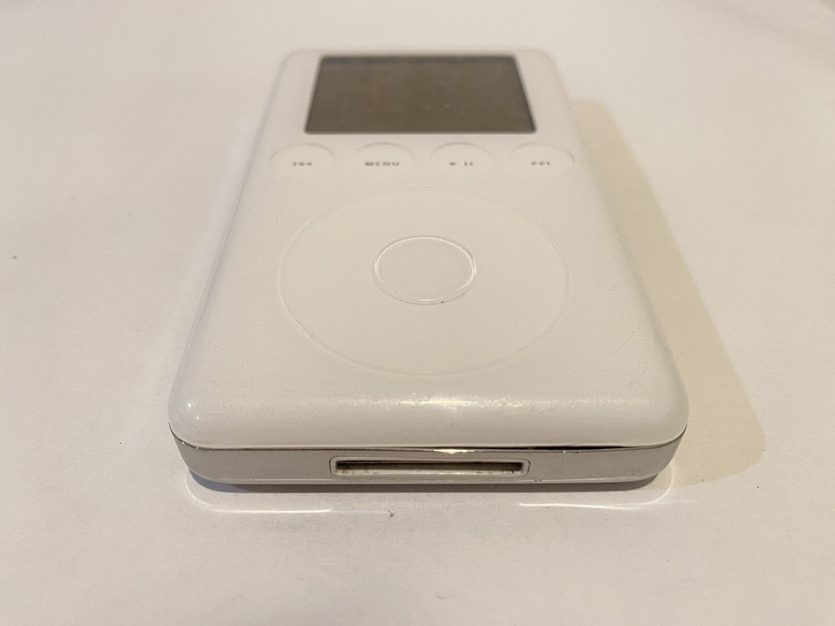 Apple iPod classic 3rd Generation White (20 GB) Good Condition
