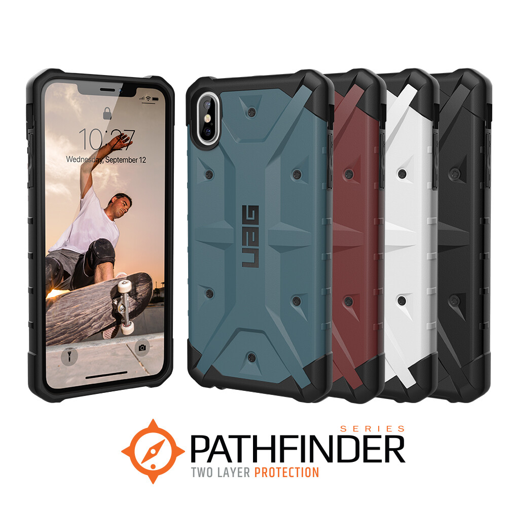Urban Armor Gear UAG iPhone XS Max Pathfinder Tough Case Blue
