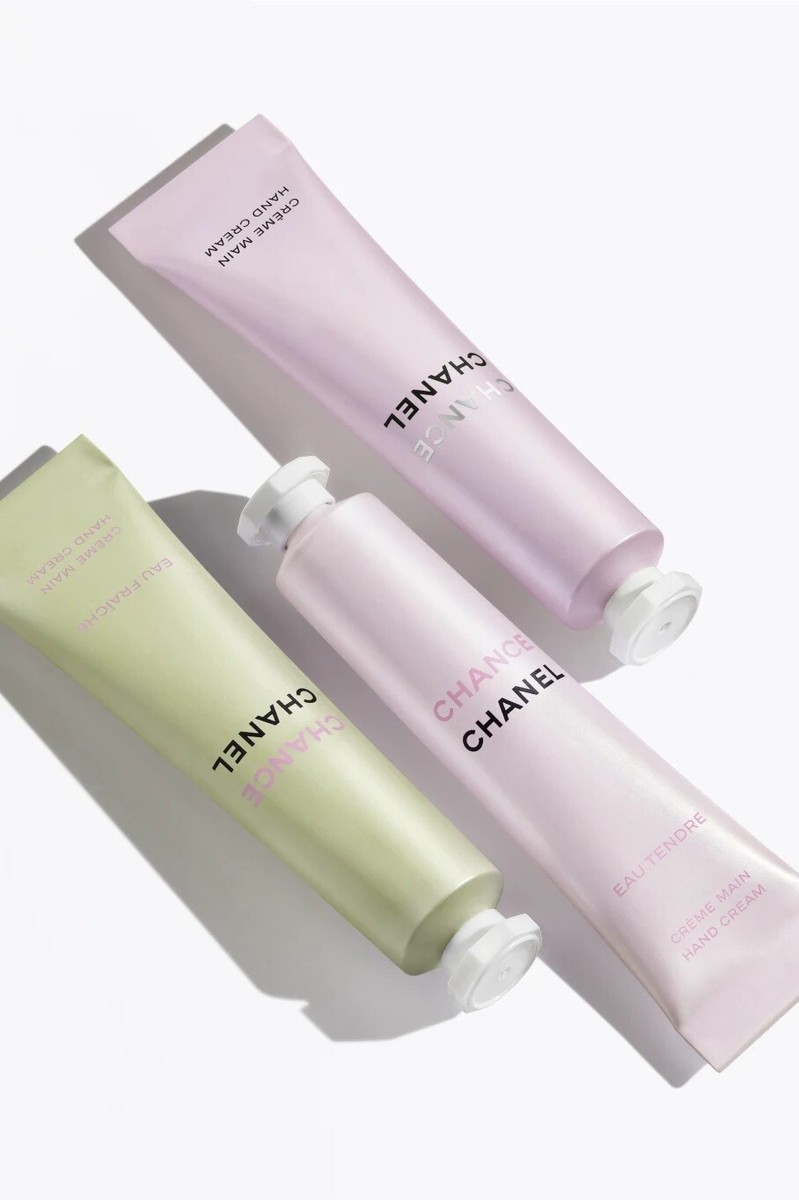 3x20 ml. Chanel Chance Hand Cream Set Limited Edition 2024 +