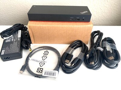Lenovo ThinkPad Thunderbolt 4 Dock 40B00135US DK2131 w/ HDMI + 2