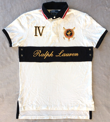 Polo Ralph Lauren St Moritz Switzerland Snow World Cup mens White