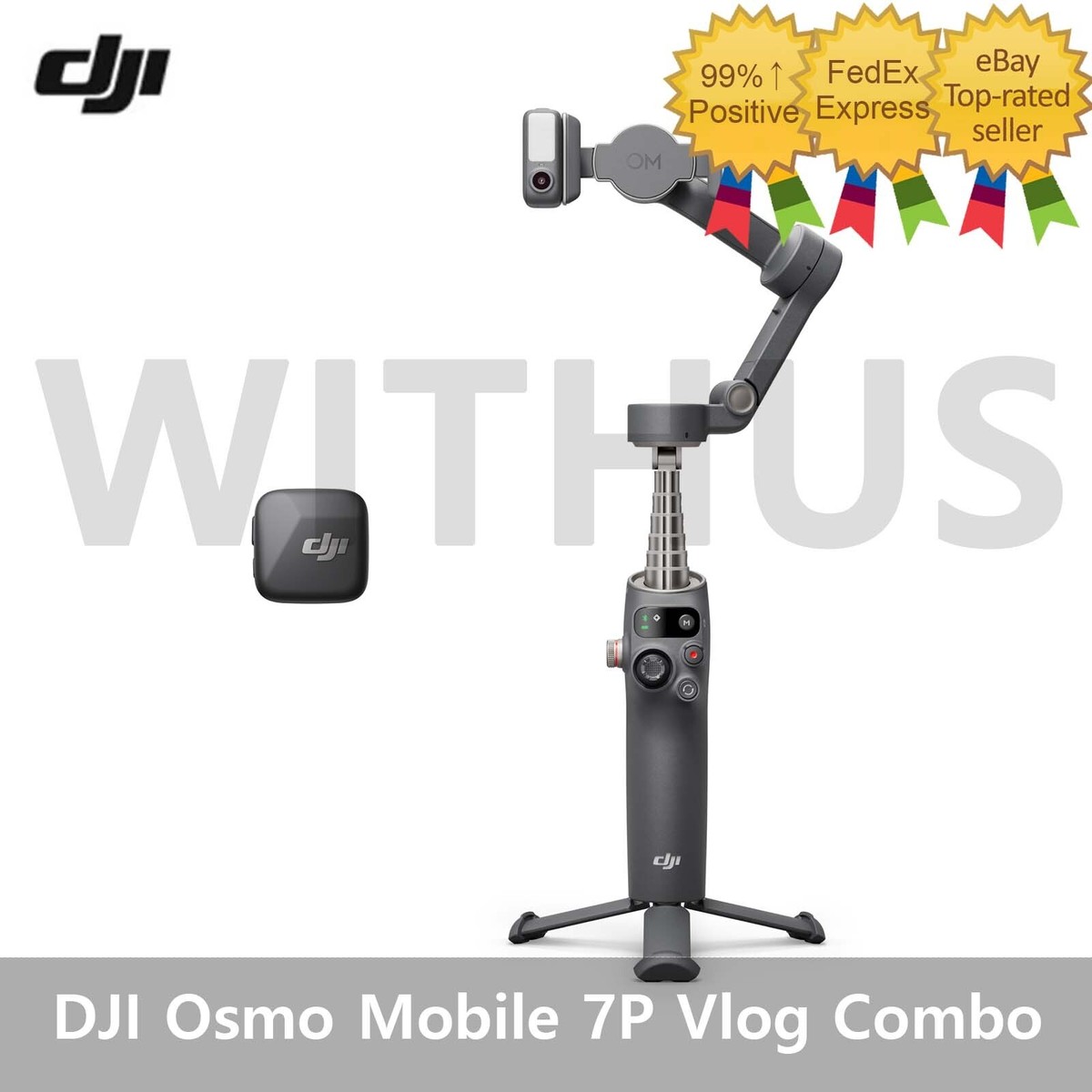 DJI Osmo Mobile 7P Vlog Combo (DJI Mic Mini Transmitter Infinity