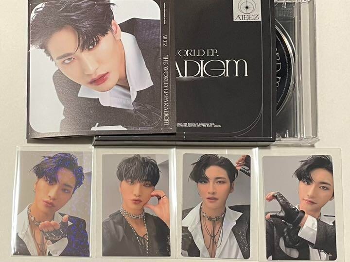 ATEEZ SeongHwa THE WORLD EP.PARADIGM JAPAN ALBUM solo version CD
