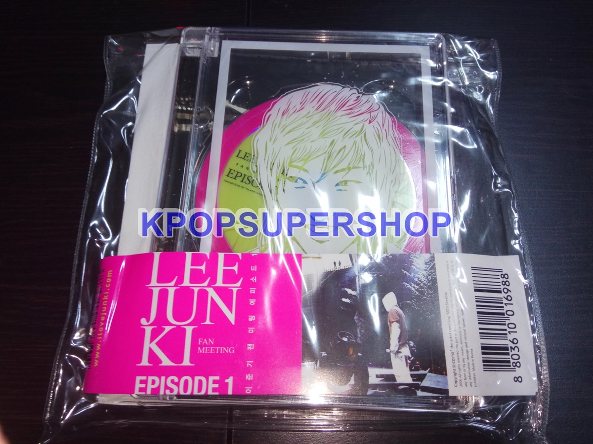 Lee Jun Ki Episode 1 One Fan Meeting DVD New Sealed Rare OOP Joon