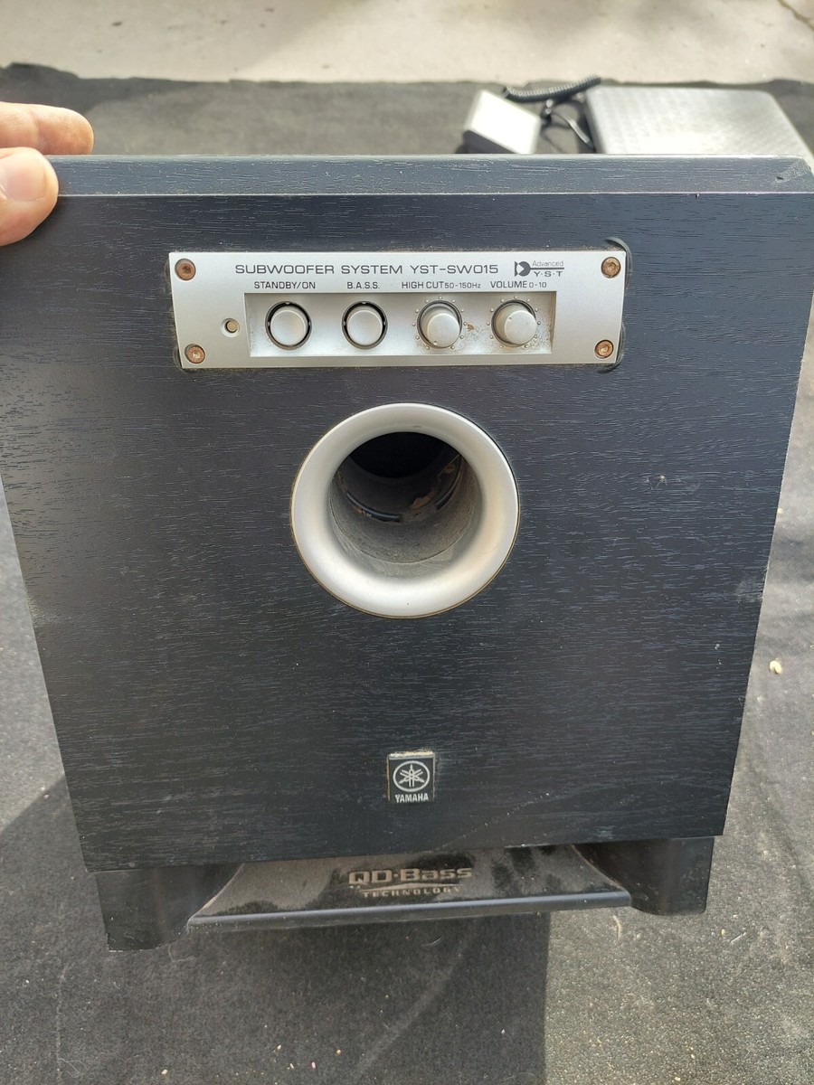 Yamaha YST-SW015 Powered Subwoofer 27108916033| eBay