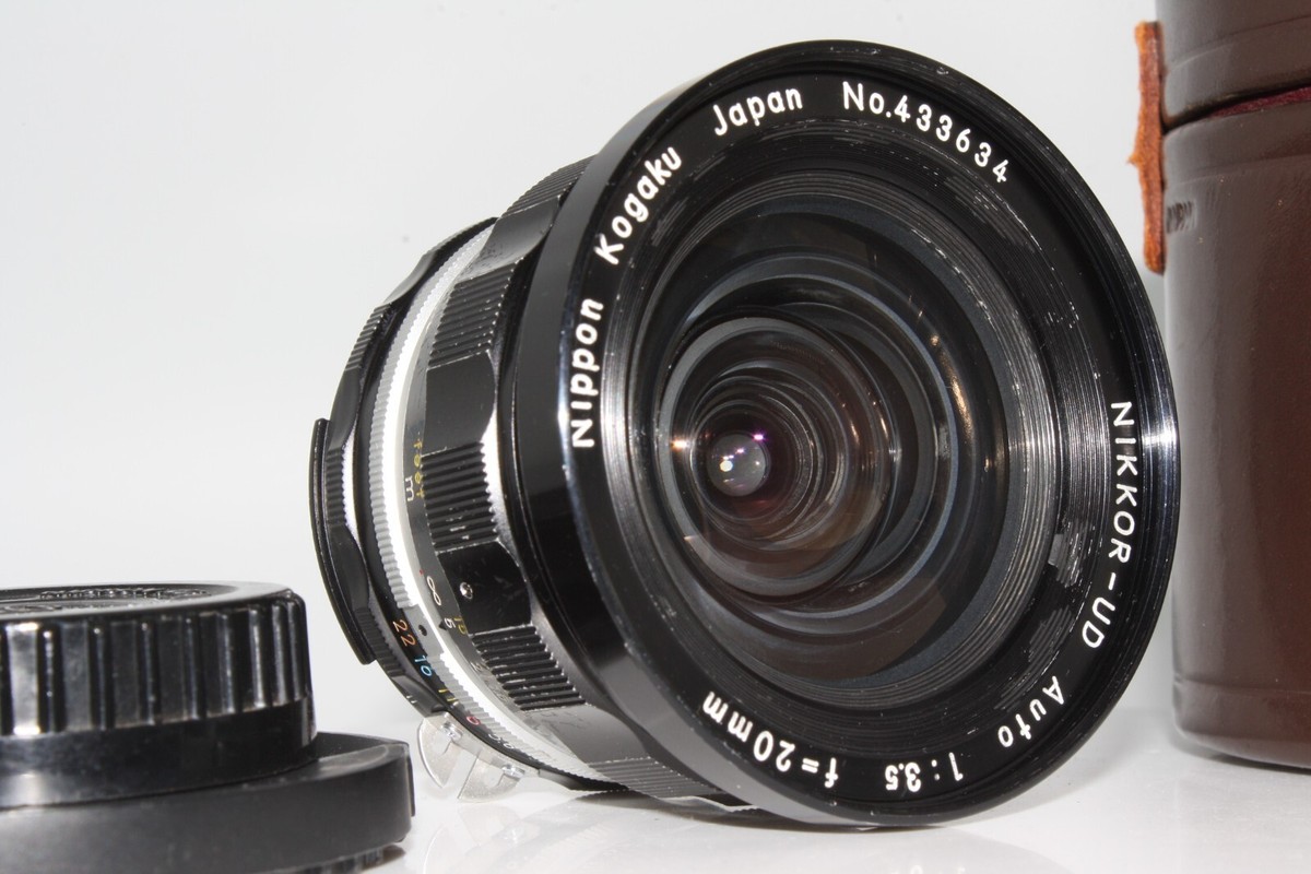 Excellent+++]Nikon Nikkor-UD Auto 20mm f3.5 Ai Converted Lens From