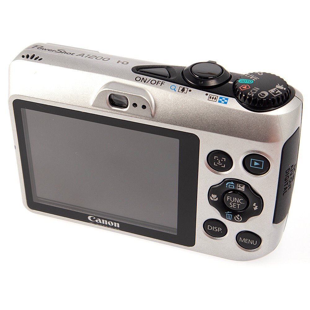 CANON PowerShot A1200 HD Digital Camera - 12.1 / 4x / HD - READ