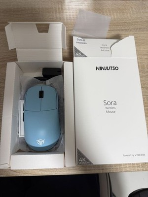 VAXEE x NINJUTSO SORA Wireless 4K Lightweight Gaming Mouse Blue