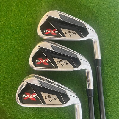 Callaway golf RAZR X IronSet 5-9 Pw 6pieces RH RAZR 60i Graphite