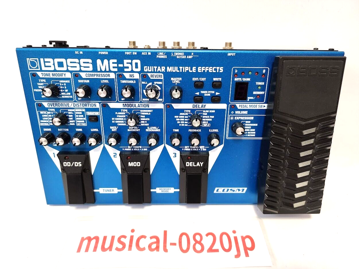 Boss ME-50 Multi Effects Guitar Pedal | eBay