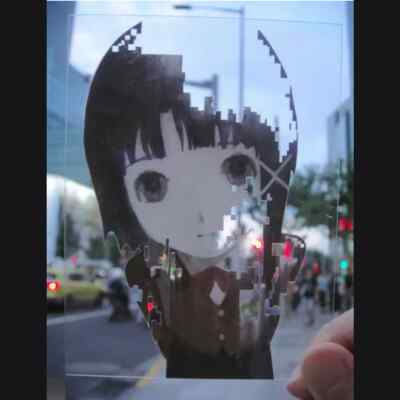 Serial Experiments Lain Lain Iwakura Acrylic Stand Transparent