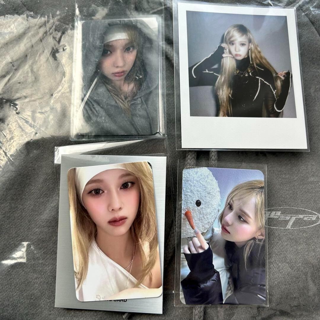 aespa WINTER WEEK WHIPLASH POP UP MD Hoodie Photo Card set FREE