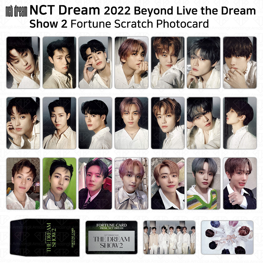 NCT Dream 2022 Beyond Live Dream Show 2 Fortune Scratch Photocard