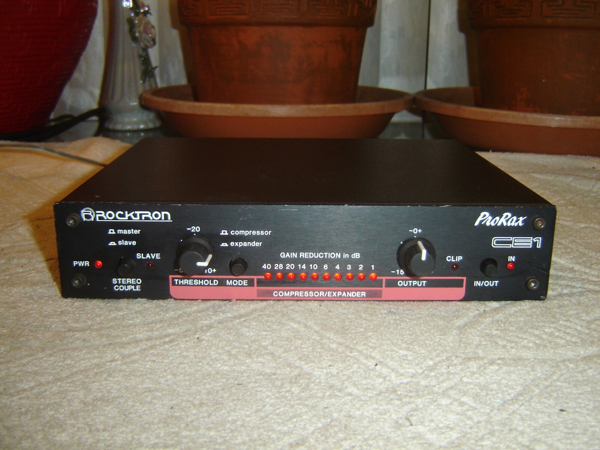 Rocktron CE1, ProRax, Compressor Expander, Vintage Unit | eBay