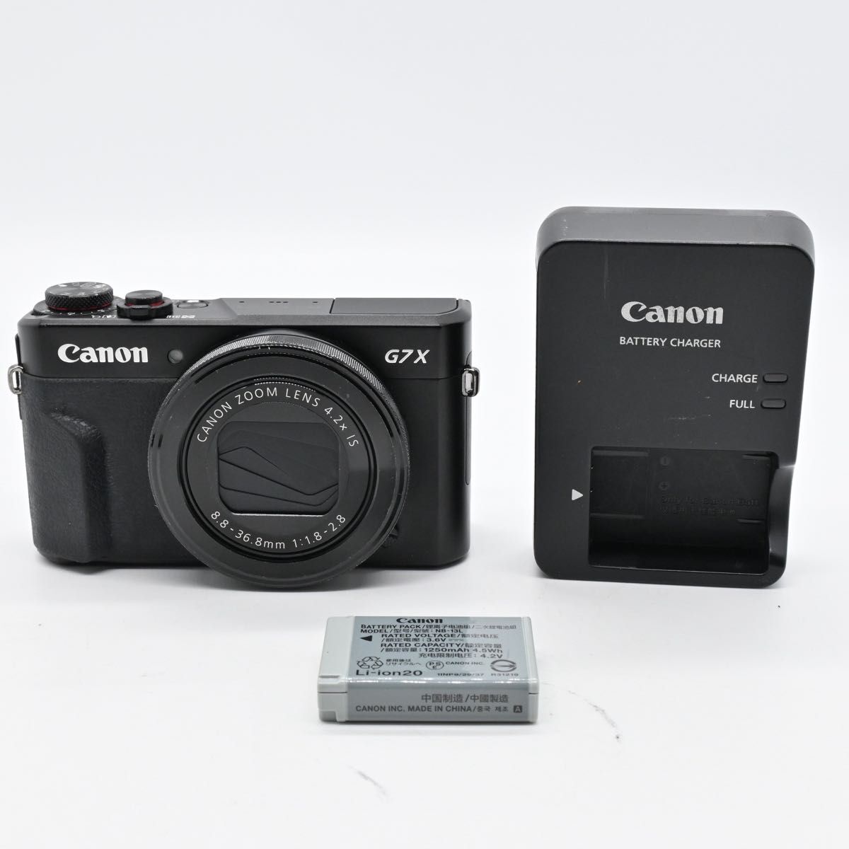 Near Mint Canon POWERSHOT G7X Mark II 2 Compact Digital Camera W