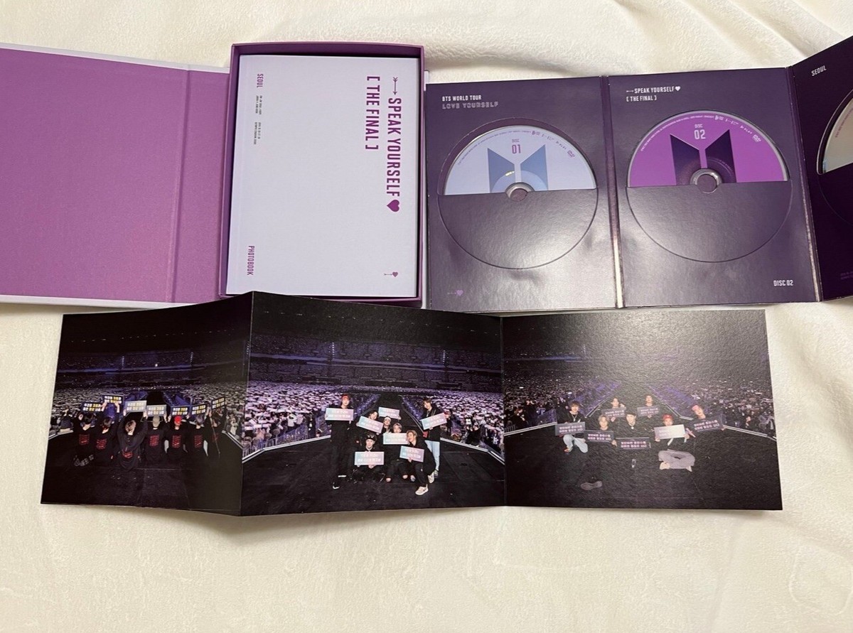 BTS LYSY LOVE YOURSELF SPEAK YOURSELF THE FINAL DVD With RM
