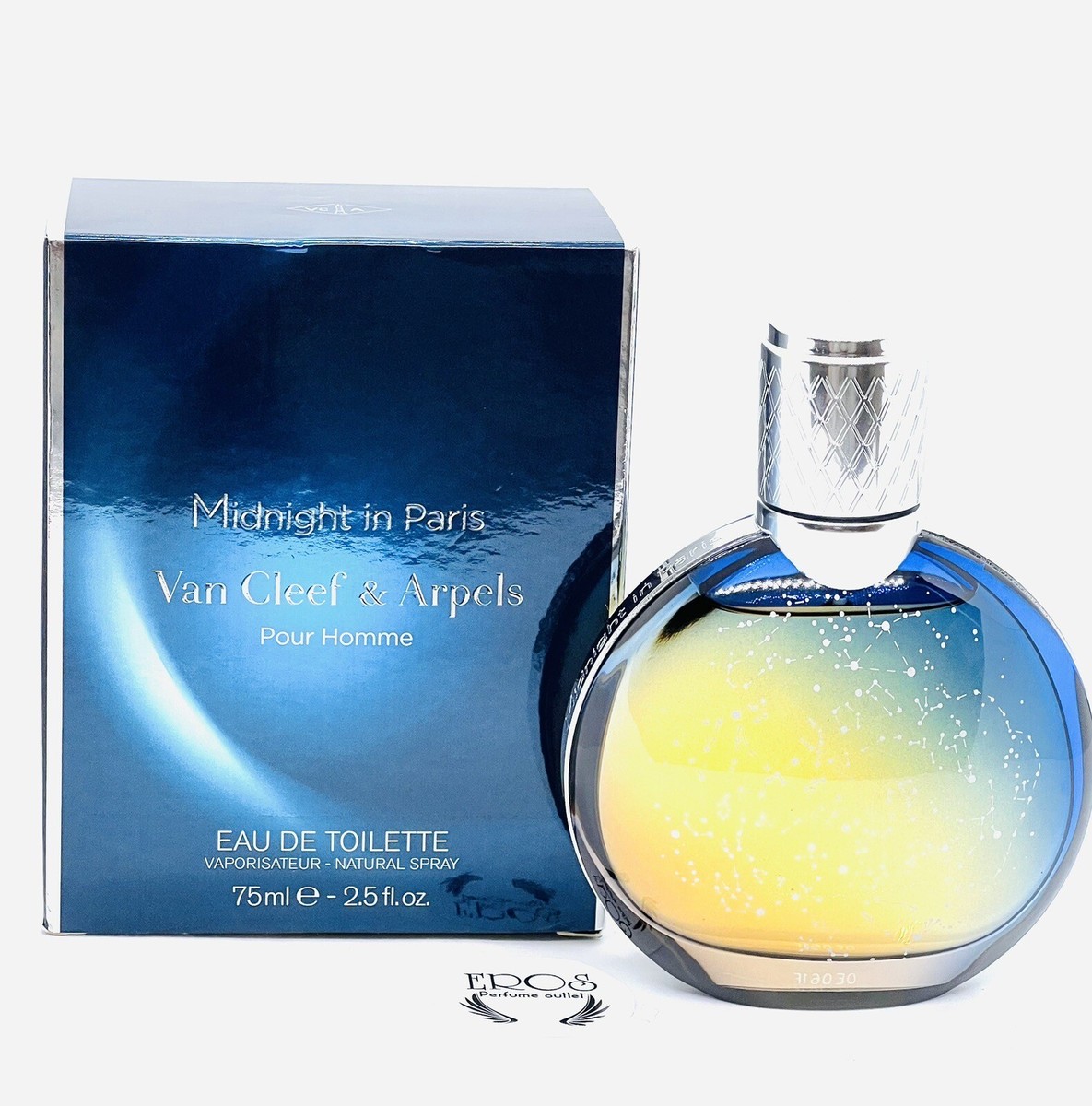 Midnight In Paris EDT by VAN CLEEF AND ARPELS 2.5 Oz / 75 ml New