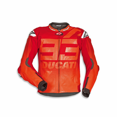 Ducati Alpinestars Motogp Wintertest Leather Jacket Marc Marquez