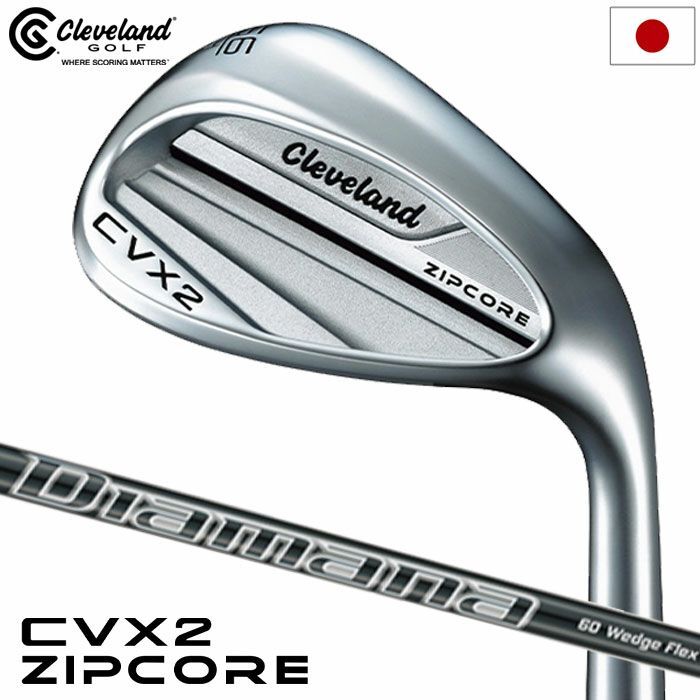 Cleveland CVX 2 ZIPCORE Wedge Men's Right Japan Official 2024