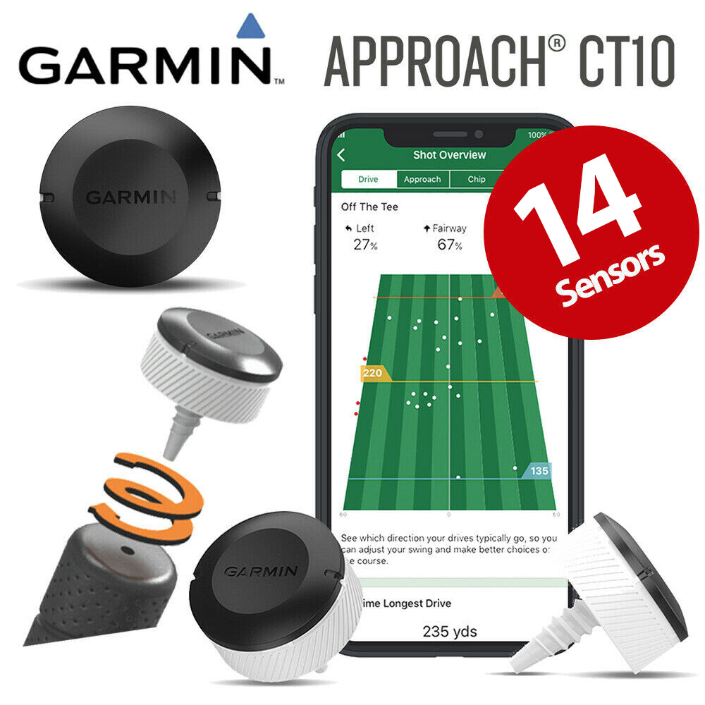 Garmin Approach CT10 Golf Club Sensor Full Pack (14 x Sensors