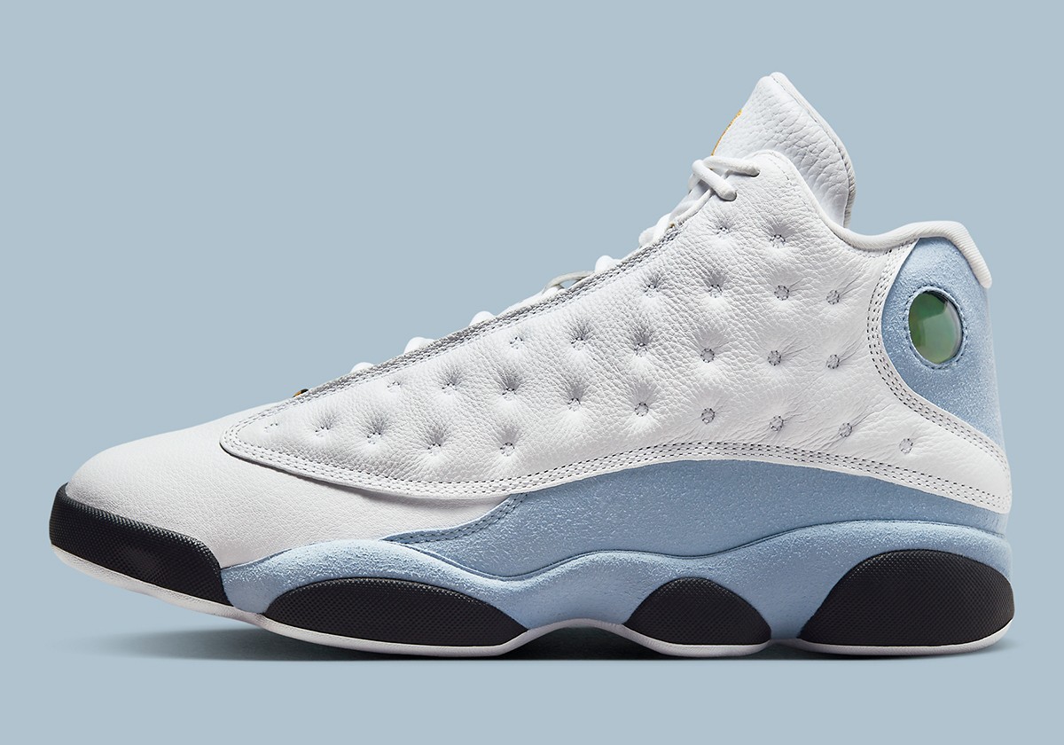 Nike Air Jordan 13 Retro Blue Grey White Yellow Ochre 414571-170