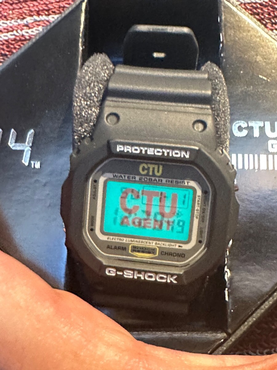 CASIO G-SHOCK DW-5600VT CTU Agent Limited Edition #34 out of 1000